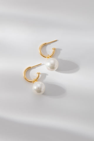 PACIFIC PEARL | HOOP EARRINGS