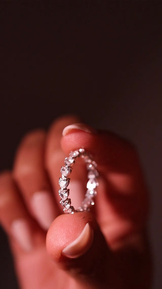 DIAMOND HEART | RING SILVER