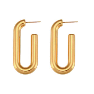 OVAL | SEMI HOOPS