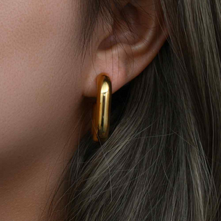 OVAL | SEMI HOOPS