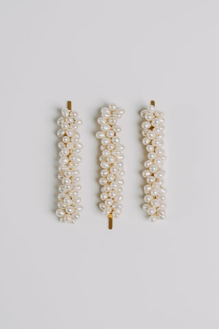PEARL DROP | HAIR SLIDES