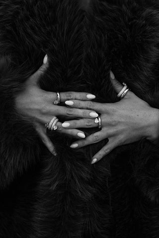 LAUREN | RING POLISHED SILVER