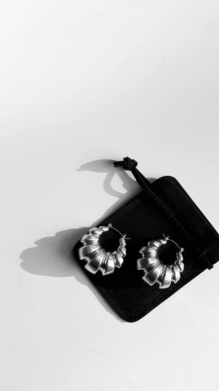 RAQUEL | HOOPS SILVER