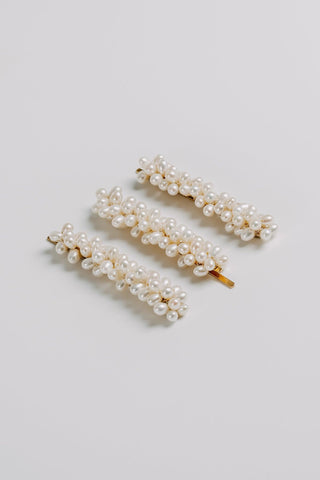 PEARL DROP | HAIR SLIDES