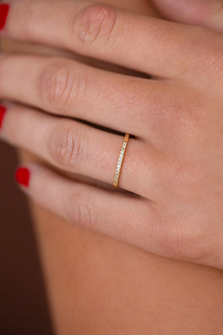 YVES |  HALF ETERNITY RING