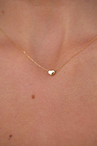 GOLD HEART || NECKLACE