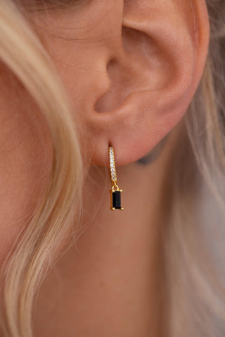 BLACK STONE DROP | HUGGIES