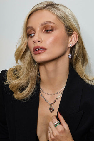 EBBY | NECKLACE SILVER