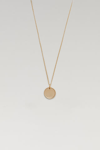 ENGRAVABLE | 16MM RIDGED NECKLACE