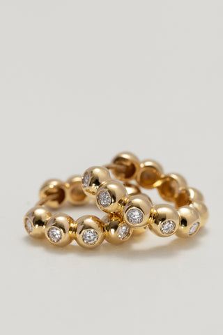 LOLA | DIAMOND HOOPS