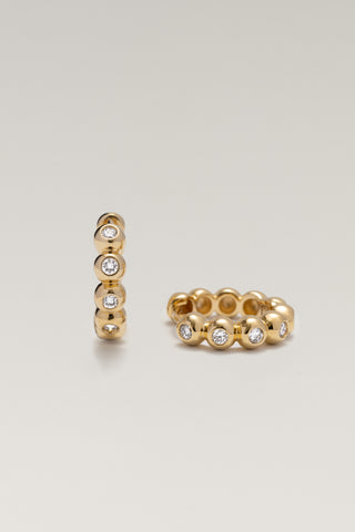 LOLA | DIAMOND HOOPS