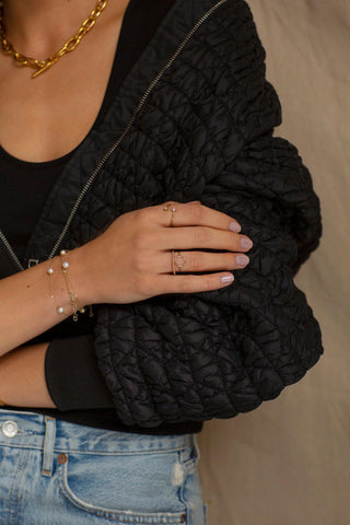 ELLE | TRIPLE PEARL BRACELET