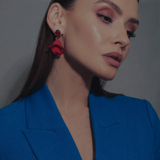 SCARLET DROP | EARRING