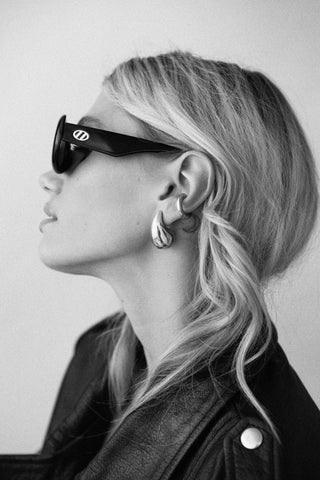 KIM | DROP EARRINGS SILVER