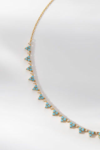 TURQUOISE TRINITY | NECKLACE