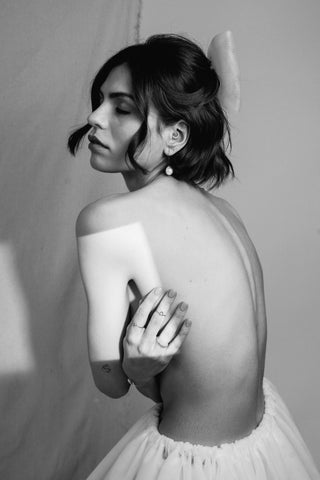 HAYLEY STEM | EARRINGS SILVER