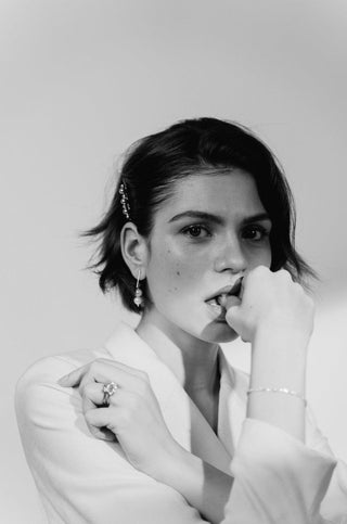 OPHELIA | EARRINGS SILVER