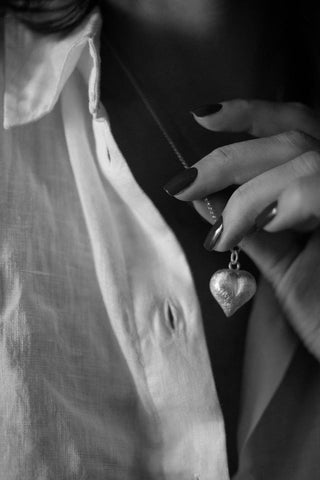 WITH ALL MY HEART | NECKLACE SILVER