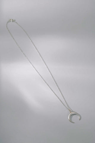 WISH MOON | NECKLACE SILVER