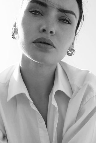 IVY | HOOP EARRING SILVER