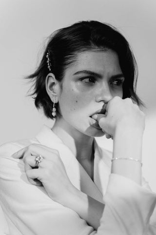 OPHELIA | EARRINGS SILVER