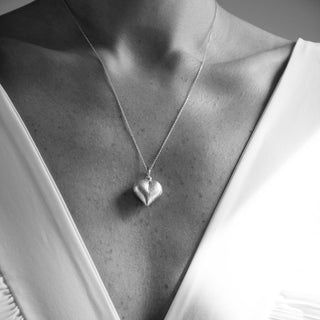WITH ALL MY HEART | NECKLACE SILVER
