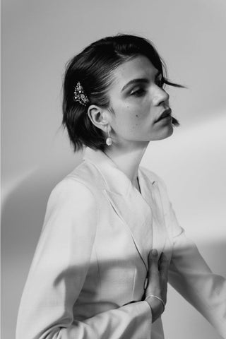 CLARA | EARRINGS SILVER