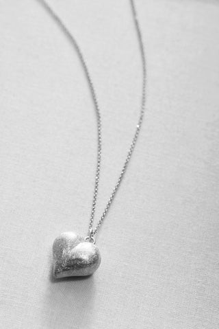 WITH ALL MY HEART | NECKLACE SILVER