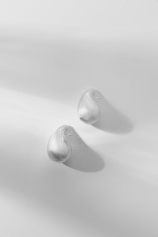 KIM | DROP EARRINGS SILVER