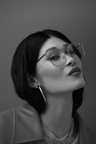 KYLIE | HOOPS MEDIUM SILVER