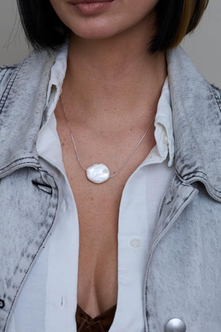 ALBA | NECKLACE SILVER