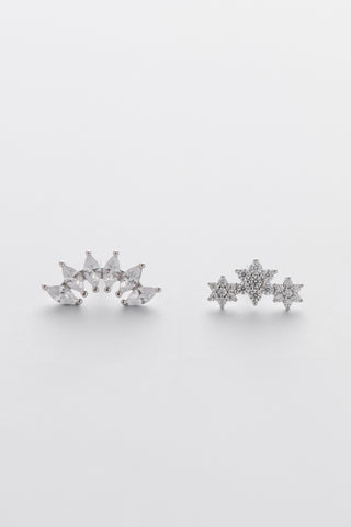FAN | STUDS SILVER