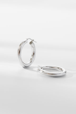 JODIE | HOOPS SILVER