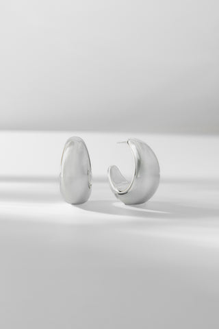 ROZ | HOOPS SILVER