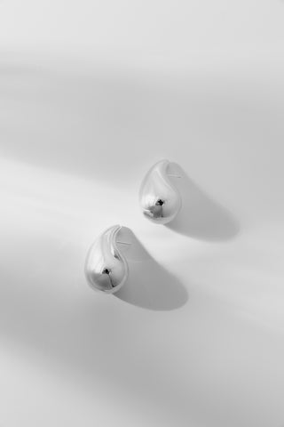KIM | DROP EARRINGS SILVER
