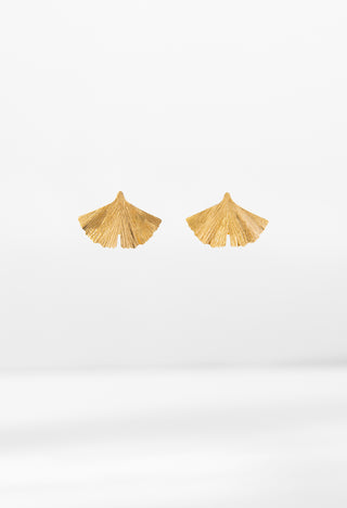 GINKGO | DROP EARRINGS [x small]