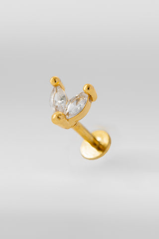 DOUBLE MARQUISE | FLAT BACK