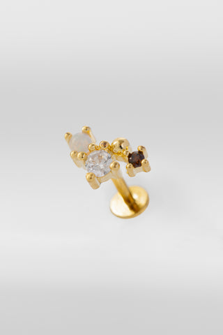 OPAL X AMETHYST | FLAT BACK