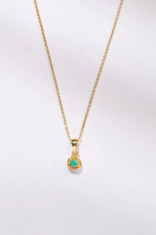 MAY BIRTHSTONE | CHAIN NECKLACE