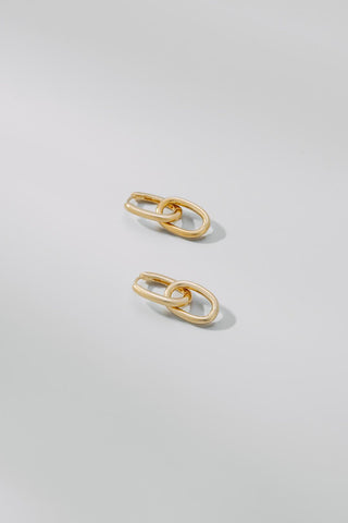 OVAL LINK | EARRINGS