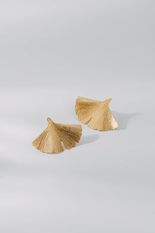 GINKGO | STUD EARRING [medium]