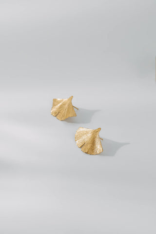GINKGO | DROP EARRINGS [x small]