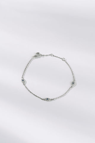 PROTECTIVE EYE | BRACELET SILVER