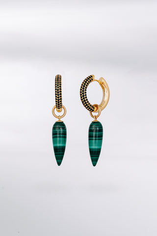 MALACHITE | HOOPS