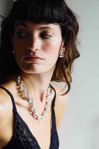 RAFAELLA | SILVER MINI HOOPS