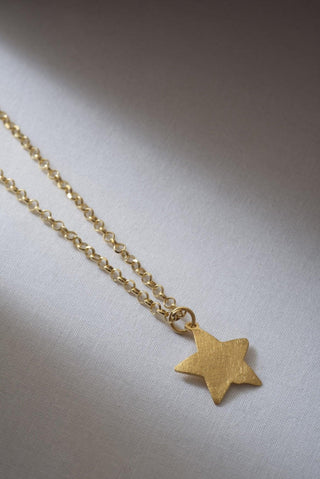 PAPERCLIP + TURQUOISE HOWLITE + STAR NECKLACE | SET