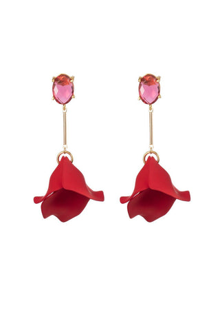 SCARLET STEM | EARRING