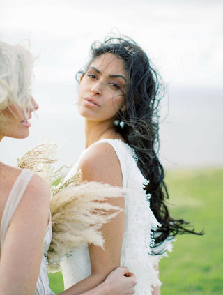 COIN PEARL | MARQUISE EARWIRE