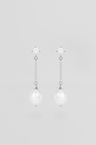 ELSIE DROP | EARRINGS SILVER