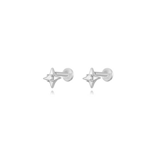 SPARKLE | FLAT BACK SILVER
